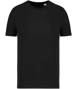 B R O K E N Organic Cotton Tonal Print T-shirt Black