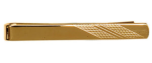 Barley Design Gold Plated Tie Slide