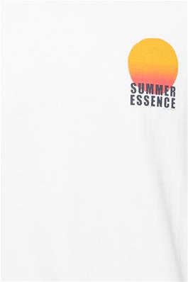 Casual Friday Sunset Print T Shirt