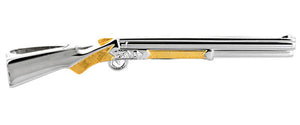 Rifle 2-tone Rhodium Tie Slide