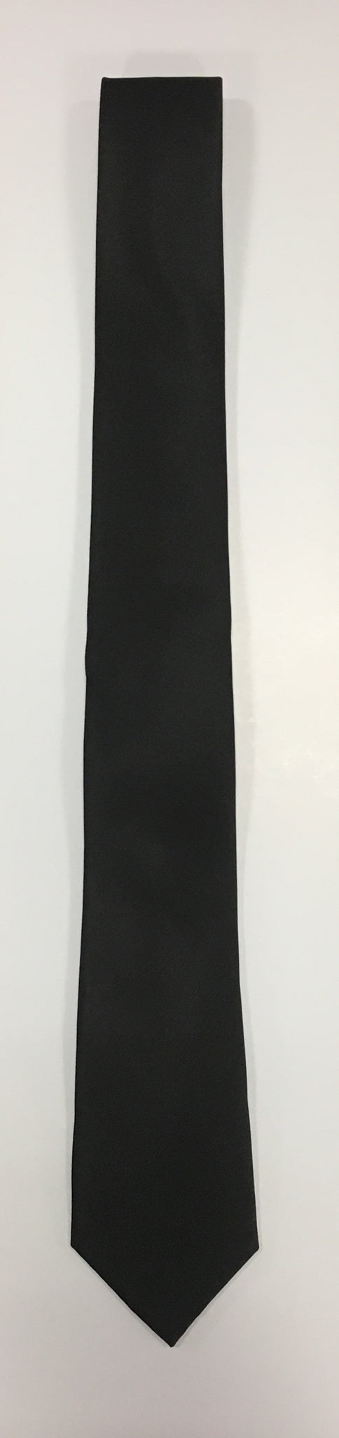 Plain Black Ties
