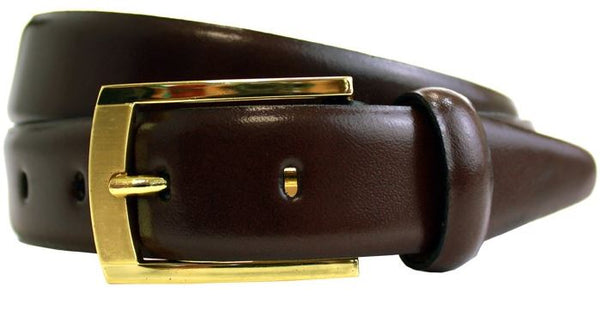 30mm Polished Leather Suit Belt