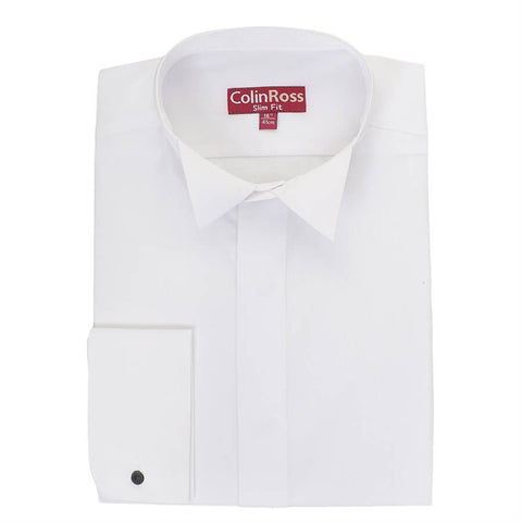 Colin Ross White Double Cuff Shirt