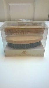 Military Hairbrush & Comb Gift Set