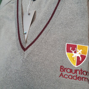 Braunton Academy V-Neck Jumper