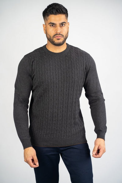 Anders Textured Knitted Jumper