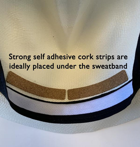 Traditional Cork Hat Sizing Strips - Set of 6