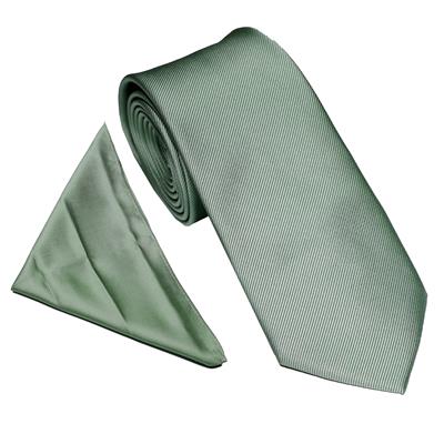 Plain Twill Tie Set