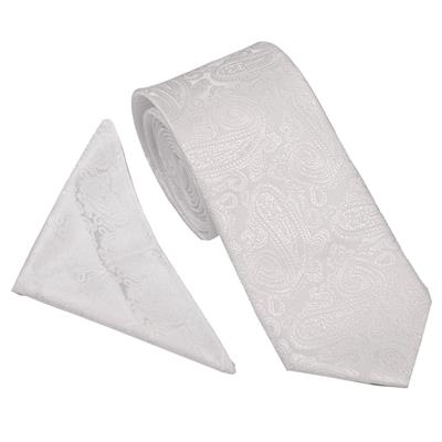 Wedding Paisley Tie Set