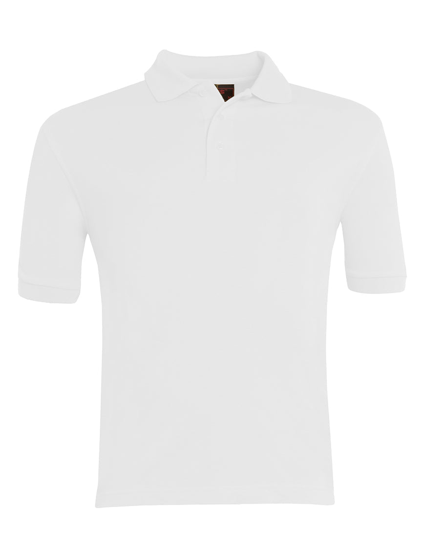 Plain White Polo-shirt