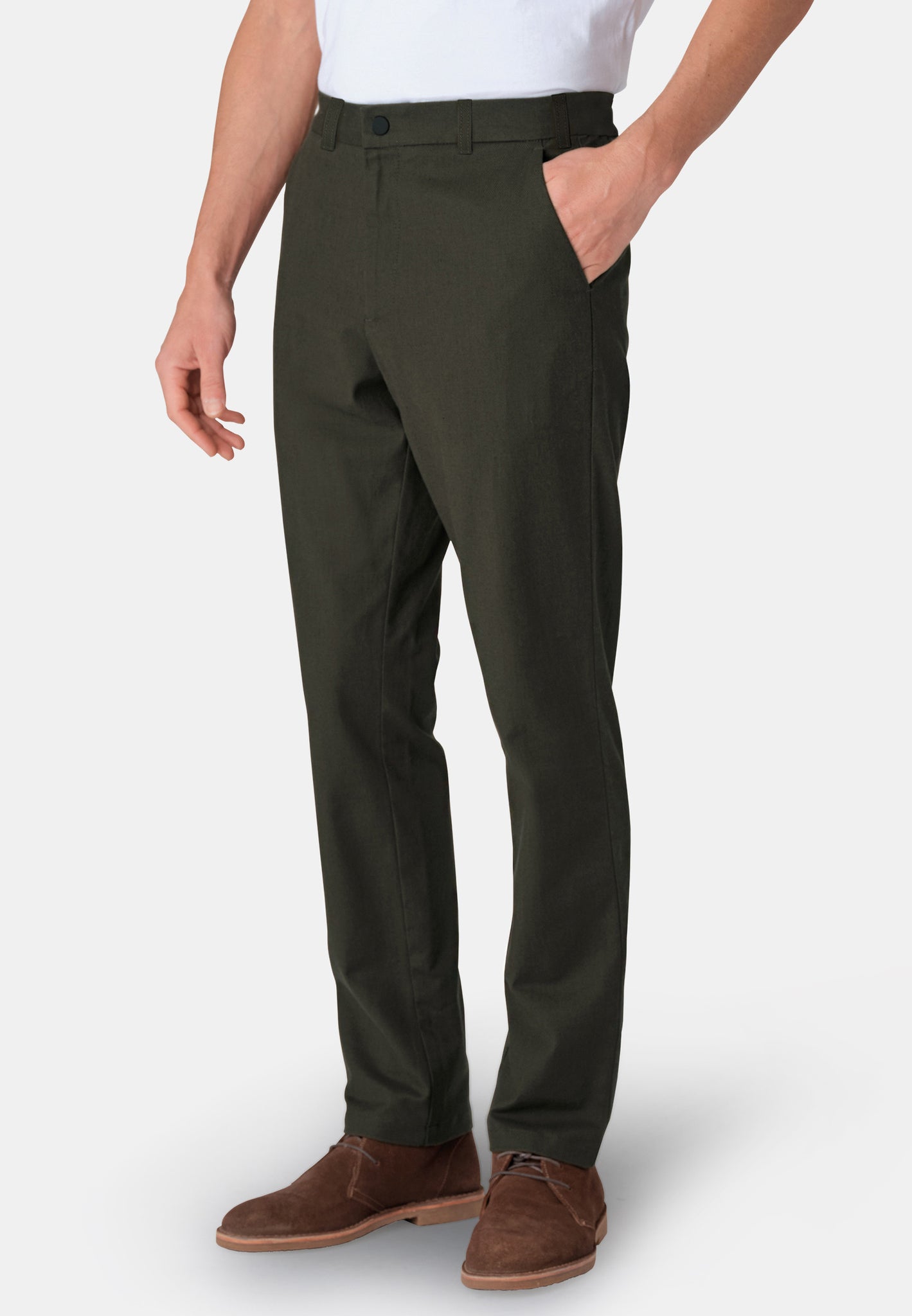 Wordsworth Tailored Cotton Trousers